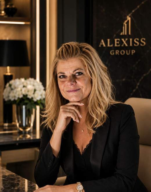 Pavla Vohradská v kanceláři Alexiss Group