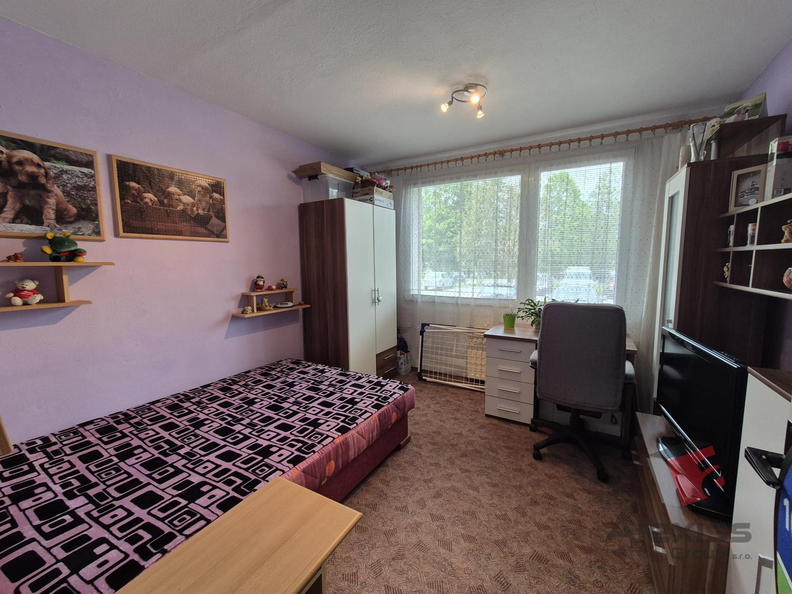 Prodej bytu 3+1, lodžie, sklep, 74 m2, Blatské sídliště, Veselí nad Lužnicí — fotografie 8