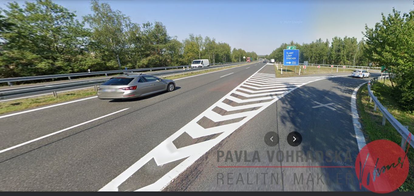 sjezd z dálnice